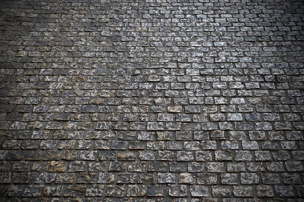 古い石畳の通り背景テクスチャ — ストック写真