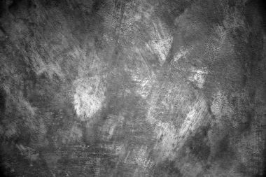 Beton duvar arka plan çerçevesi siyah beyaz