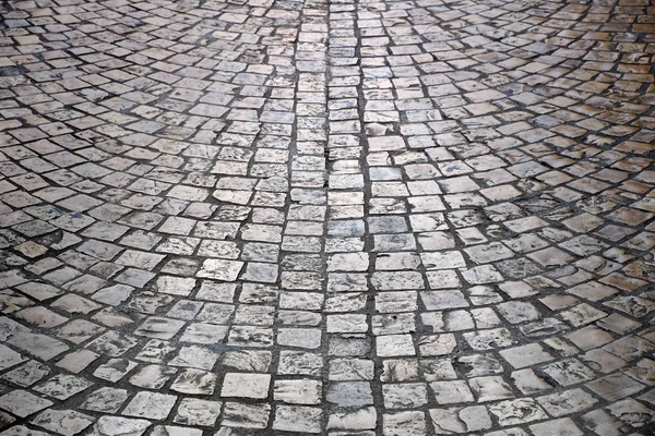 Παλιά λιθόστρωτα street φόντο υφή — Φωτογραφία Αρχείου