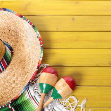 Cinco de mayonez Meksika arkaplan sınırı 