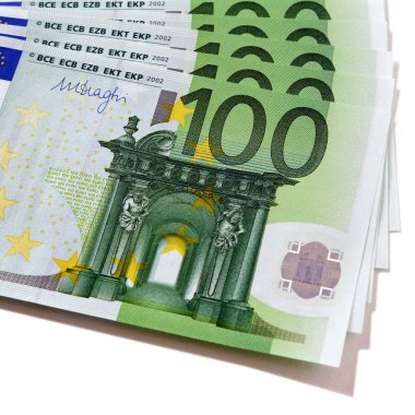 Euro 100 para birimi faturaları