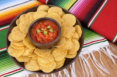 nachos salsa ile