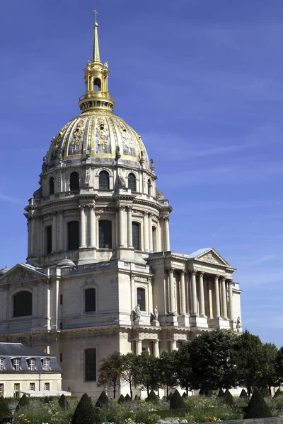 Obraz Wysokiej Rozdzielczości Les Invalides Szpital Kościół Paryżu Gdzie Znajduje — Zdjęcie stockowe