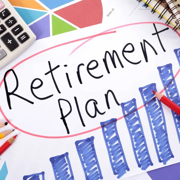 Retirement plan — Stock Photo, Image