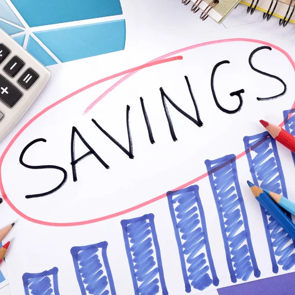 Savings plan — Stock Photo, Image