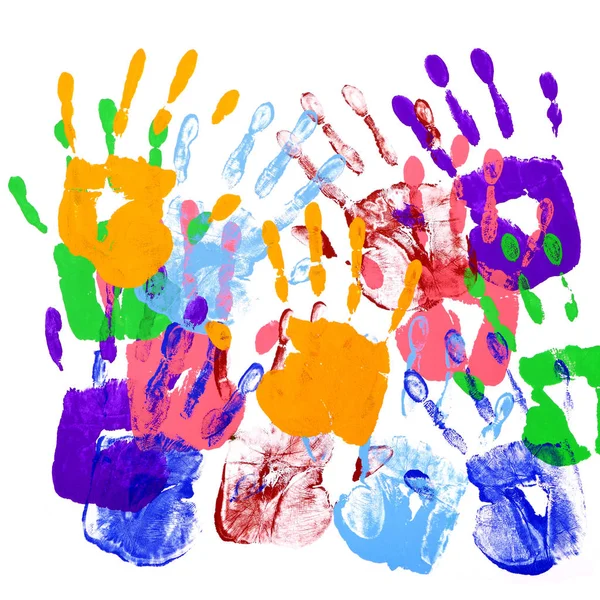 Handprints — Zdjęcie stockowe