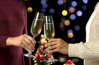 Noel partisi arkadaş gelip celebrat için