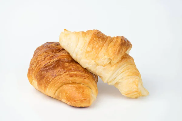 Croissant bakery on white background — Stock Photo, Image