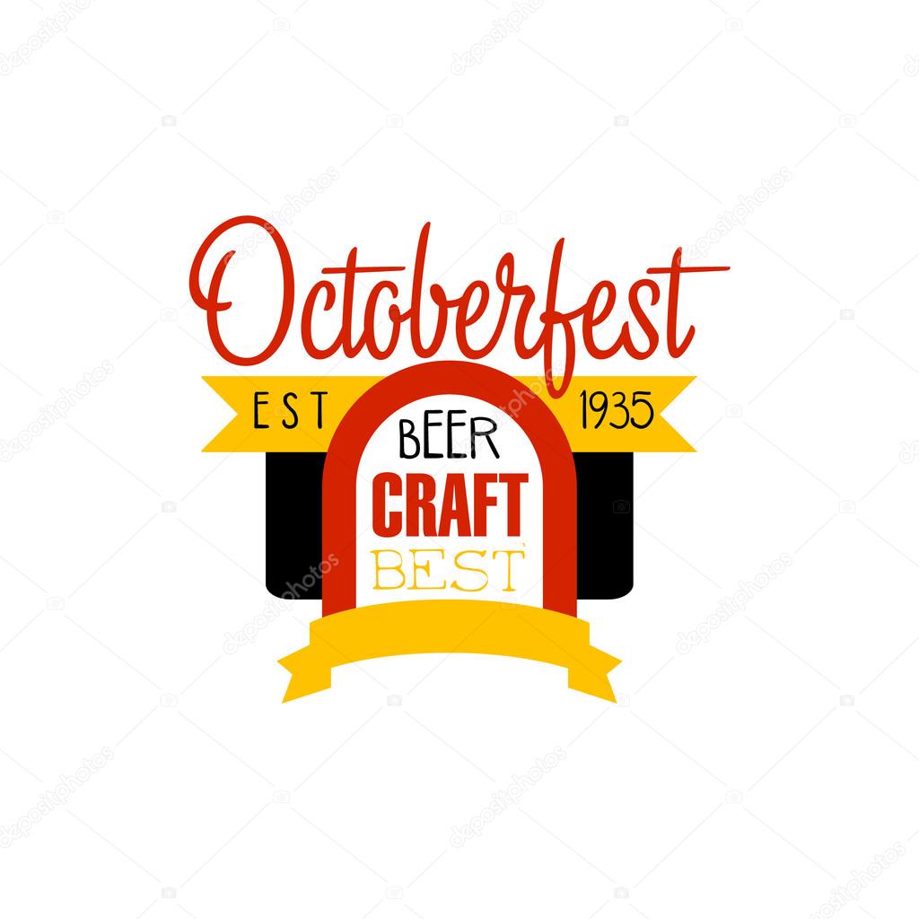 Oktoberfest Logo Design Template
