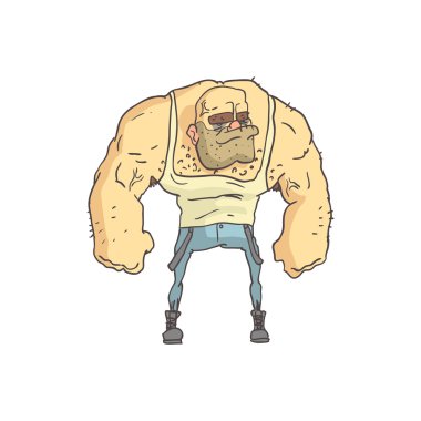 Bully Tehlikeli Ceza Özetli Comics Stil İllüstrasyon