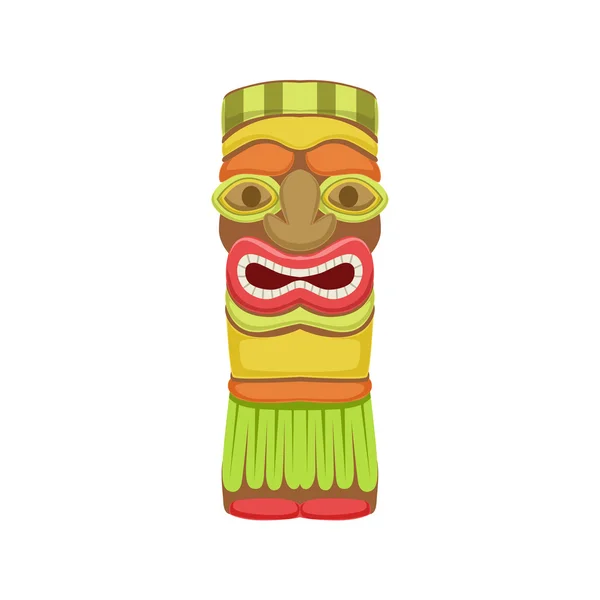 Indiai Totem Hawaiian Vacation klasszikus szimbólum — Stock Vector