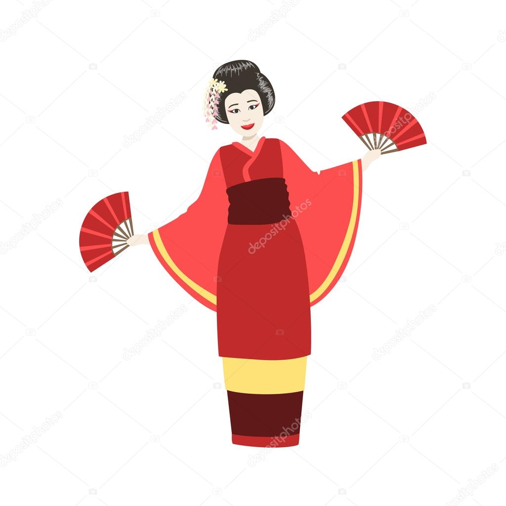 geisha dance fan Geisha dance fan