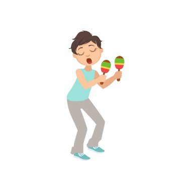 Çocuk oyun Maraces ve şarkı