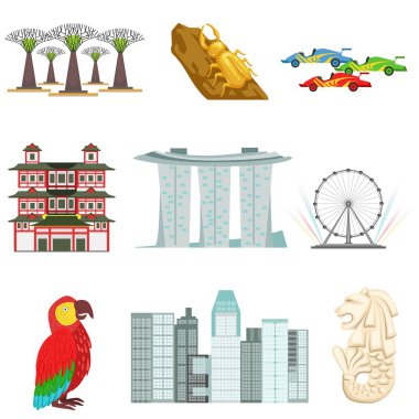Singapur turistik simgeler kümesi