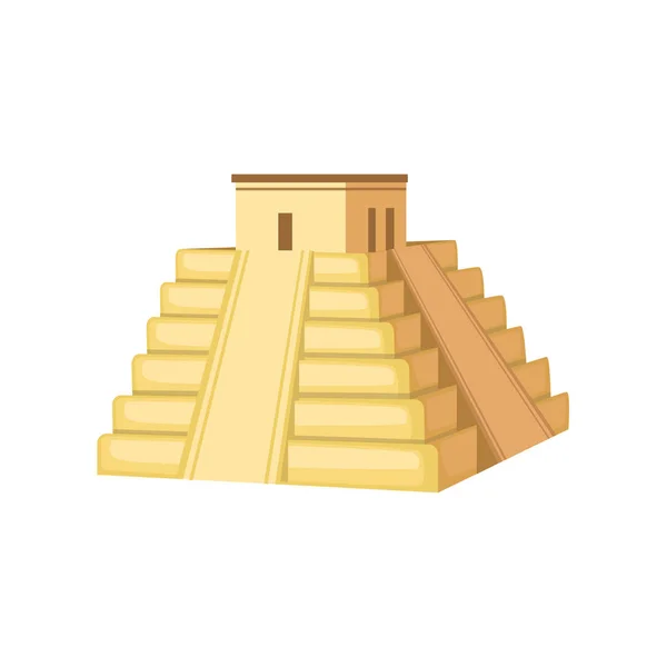 印度寺庙墨西哥文化符号 — 图库矢量图片
