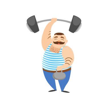 Sirk güçlü adam adam iki ağır gerçekleştirme gücü tanıtım Stunt sirk gösterisi için Holding