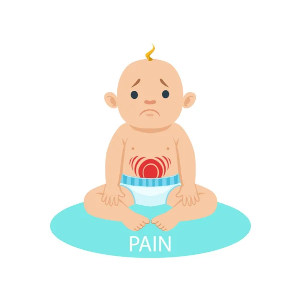 Colic Baby Stock Vectors Royalty Free Colic Baby Illustrations Depositphotos