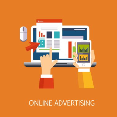 Online reklam kavramı sanat