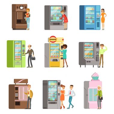Vending Machine Free Vector Eps Cdr Ai Svg Vector Illustration Graphic Art