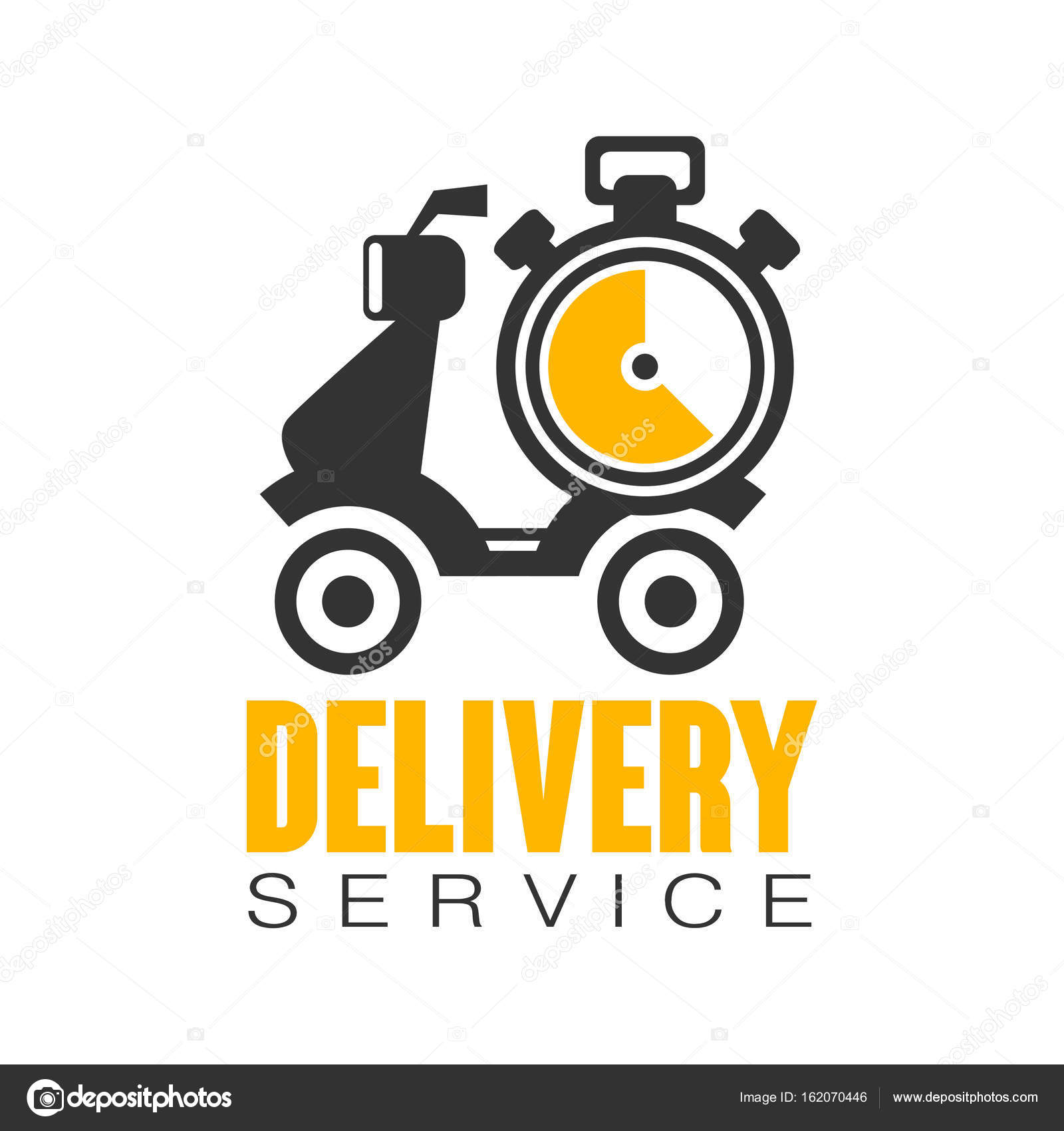 Delivery Company Delivery Logo Design - Free Template PPT Premium