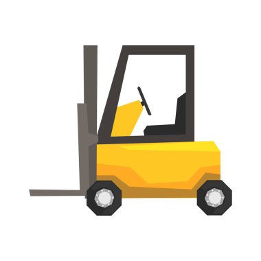 Sarı forklift 