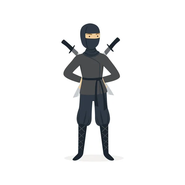 Ninja vrah charakter — Stockový vektor