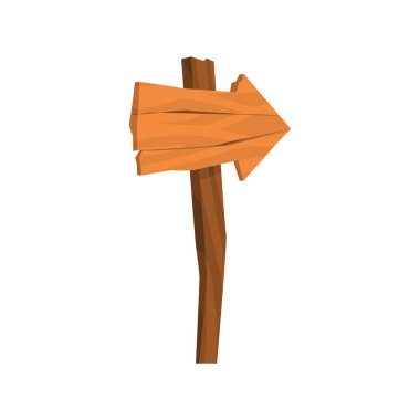 antika ahşap yol levhası 