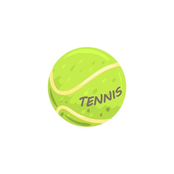 Tennis boll sportutrustning — Stock vektor