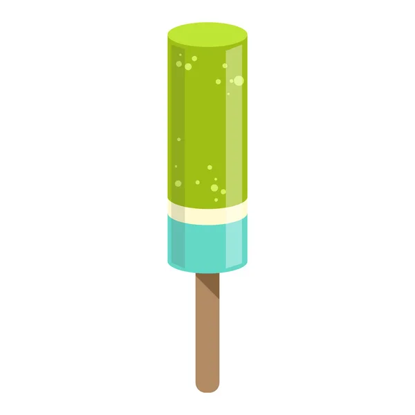 Ice-Cream Bar On Stick — Stock Vector