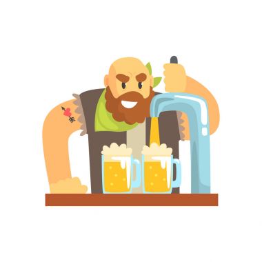 Barmen adam karakter 