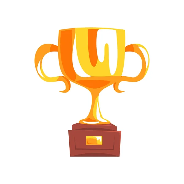 Copa trofeo de oro — Archivo Imágenes Vectoriales
