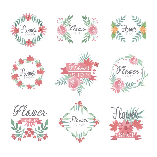 Çiçek Dükkanı logo tasarım