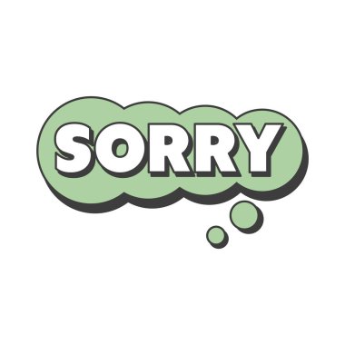 retro tarzı konuşma balonu