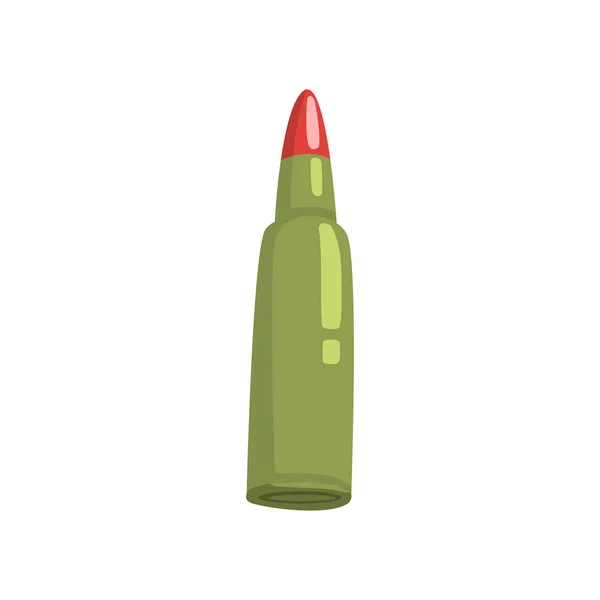 Bullet cartoon vector Illustration — Stock Vector