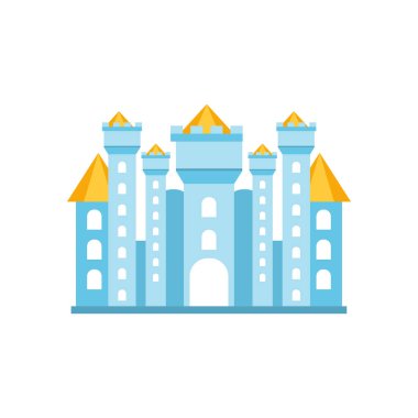 Hafif Mavi Peri masalı royal castle 