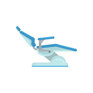 Diş sandalye, tıbbi ekipman vektör çizim