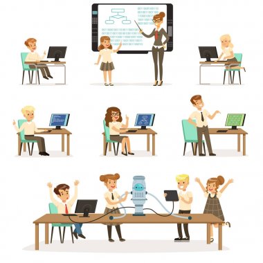 Okul çocukları, Bilişim 