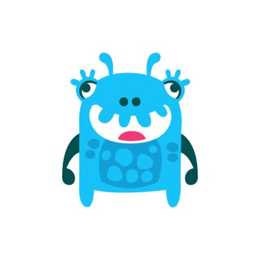 sevimli çizgi canavar