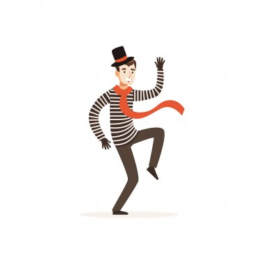 MIME tiyatronun genç aktör