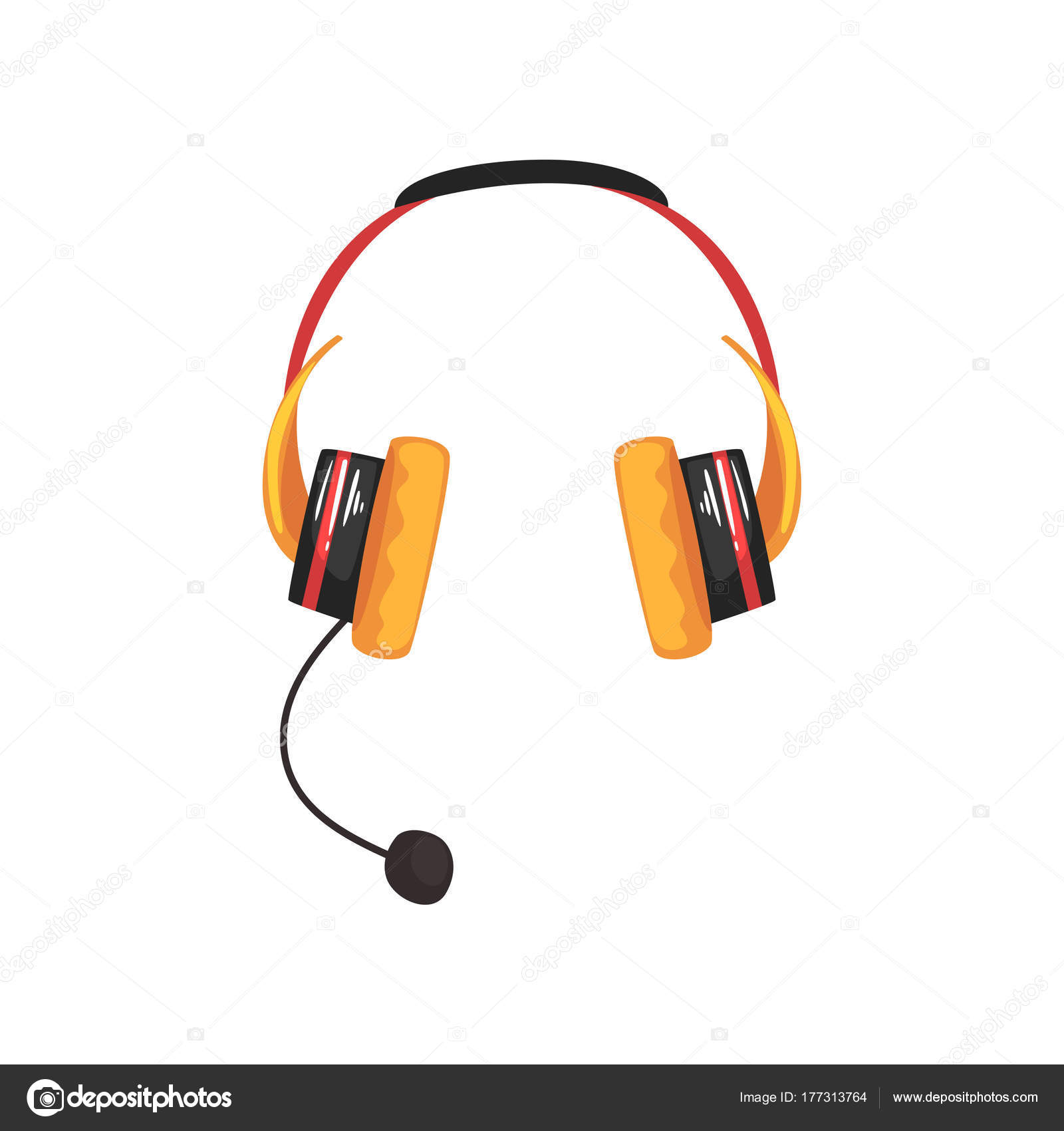 Headset With Mic Cartoon : Yes you can, just think of it like if your