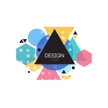 Tasarım logo şablonu, minimalist tasarım öğesi marka, şirket kimlik, iş logo için illüstrasyon vektör