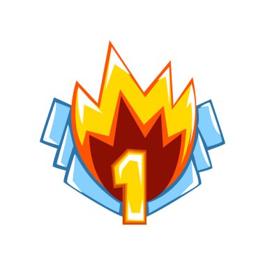 Altın Kupa Şampiyonası vektör çizim üzerinde beyaz bir arka plan için