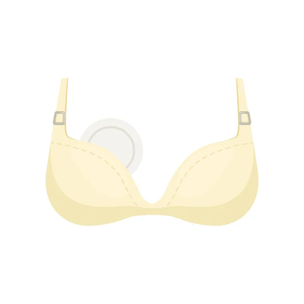 Breastfeeding bra vector Illustration on a white background — Stock Vector