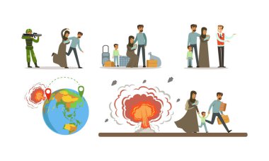 Mülteciler Savaştan Ev Sahipliği Ülkesi 'ne Kaçıyorlar