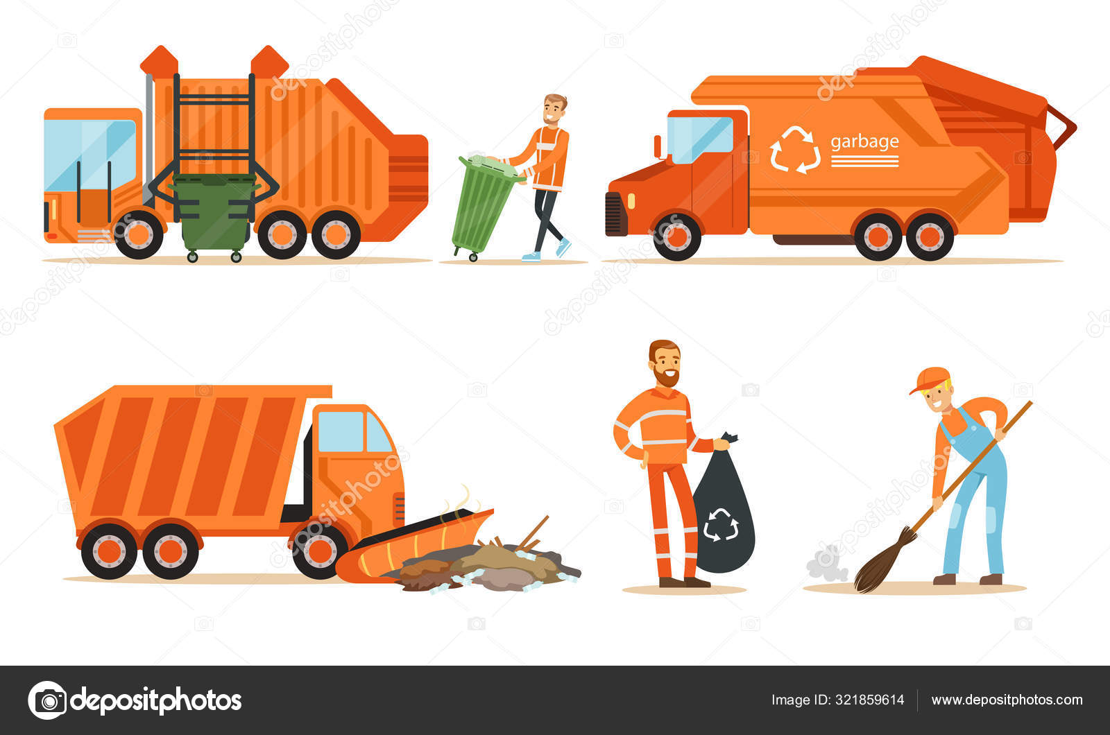 Truk Sampahストックベクター ロイヤリティフリーtruk Sampahイラスト ページ 15 Depositphotos