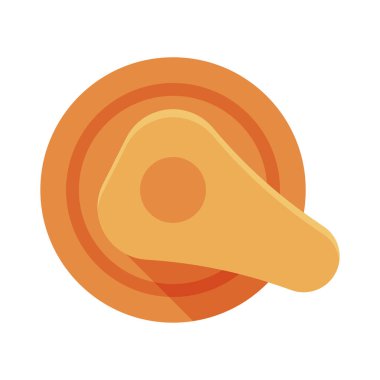 Altın Kapı Kilidi, Ev ya da Daire İç Tasarım Element Düz Şekil Vektör İllüstrasyonu