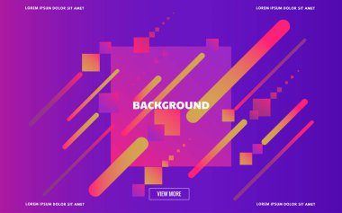 İniş sayfası modern soyut sıvı arkaplan