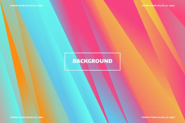 Modern renkli spektrum geometrik arkaplan