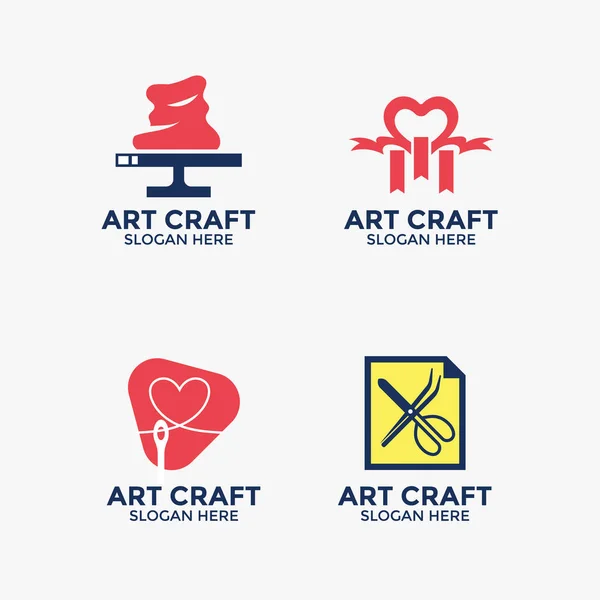 Criatividade Arte Vetor Logotipo Design —  Vetores de Stock