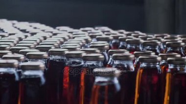 Fabrika. Suyu üretim. Konveyör